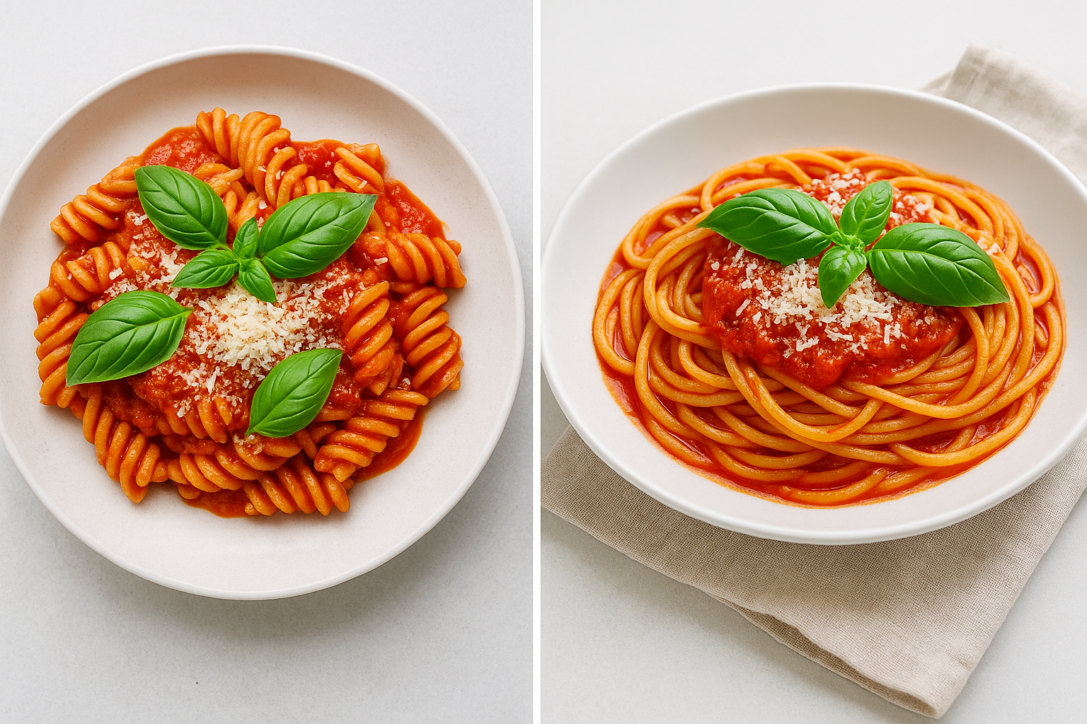 Pasta sin Gluten con Salsa de Tomate Low-FODMAP