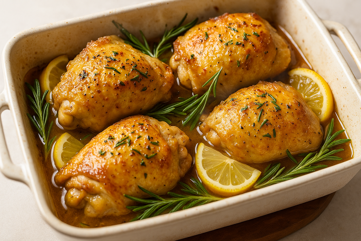 Pollo al Horno con Hierbas