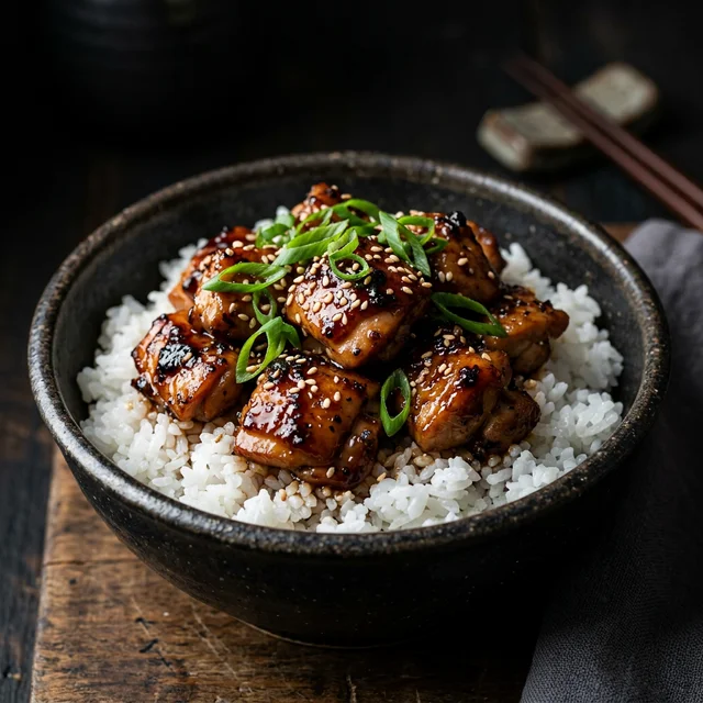 Pollo Teriyaki Low-FODMAP