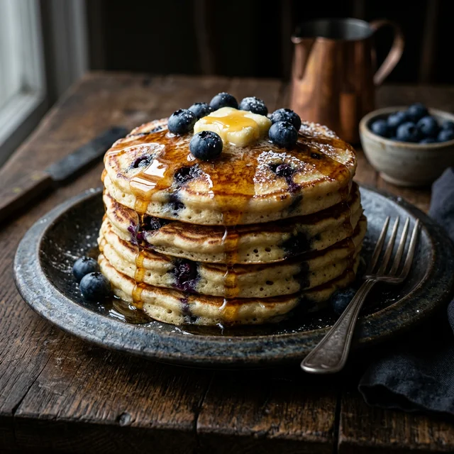 Tortitas de Arroz y Arándanos